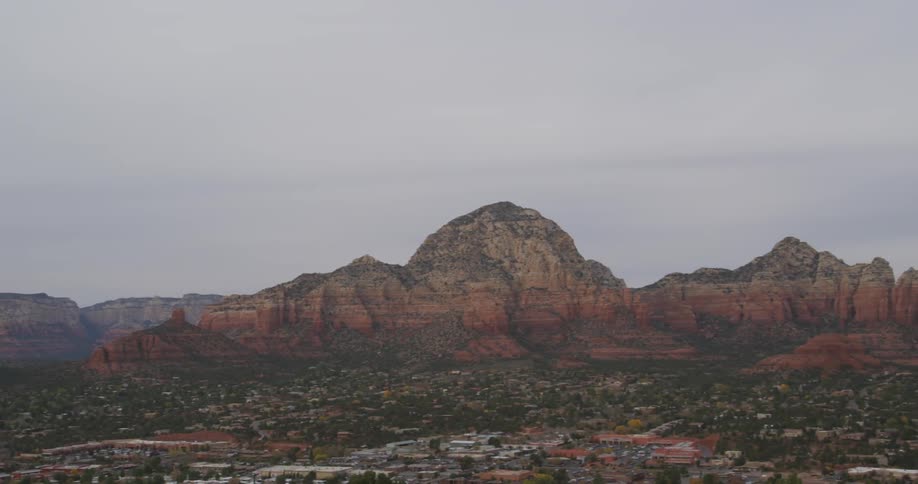 A mountain range