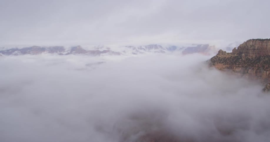 Clouds forming high in the sky