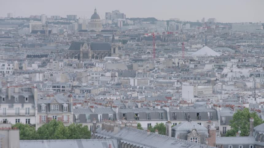 An old city skyline