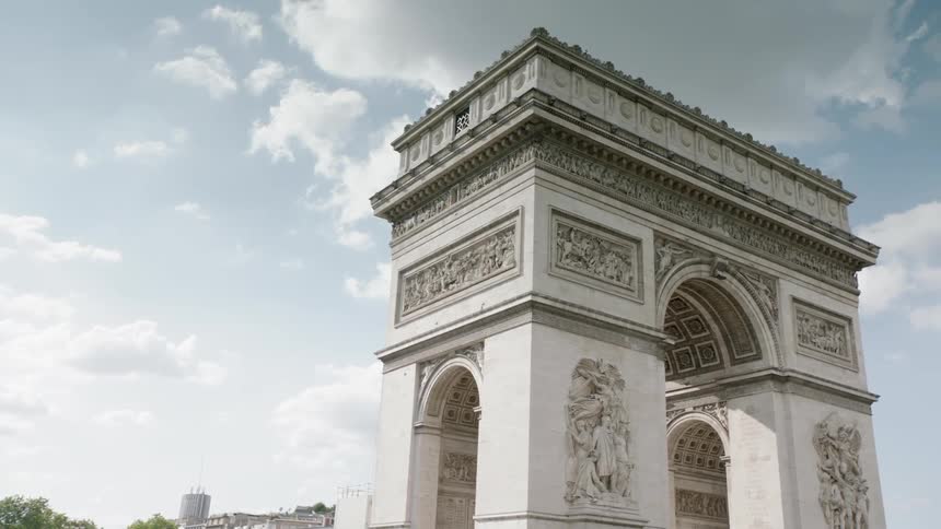 The arc de triomphe