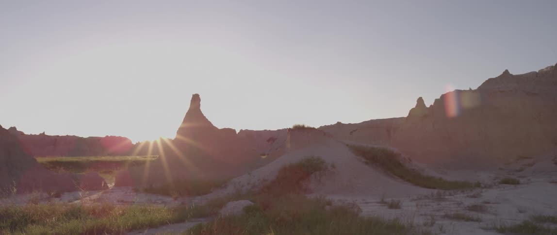 Sunset on the horizon