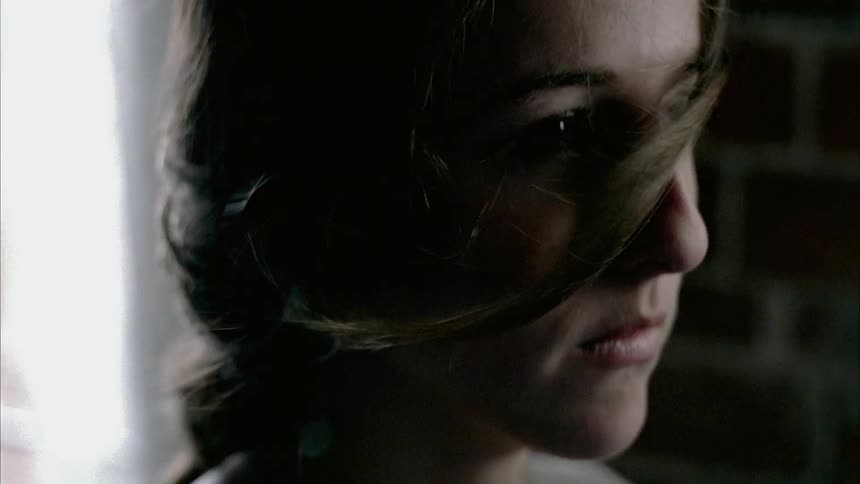 Wind blows through a woman's hair