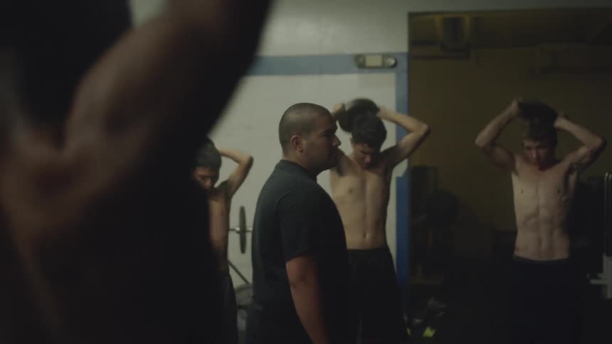 People in a gym