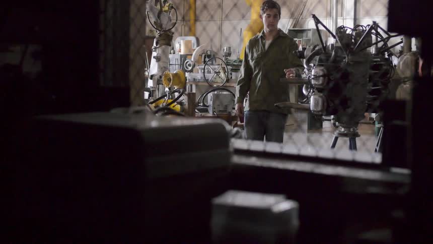 A person working in a shop