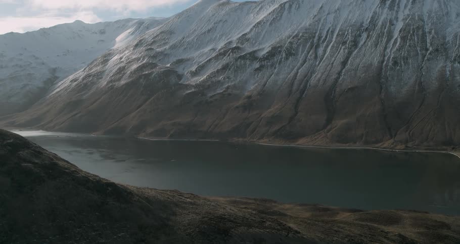 Beautiful lake in the mountains