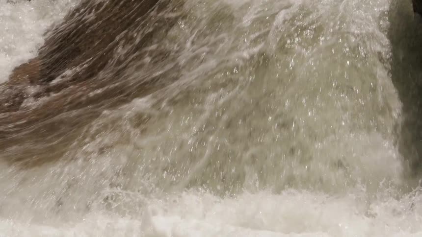 Water crashing down
