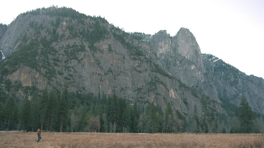 A rocky jagged cliff side