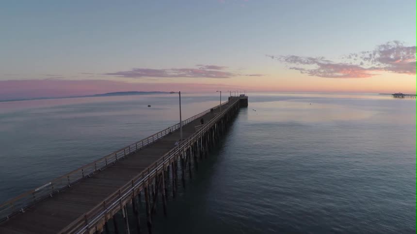 A long pier