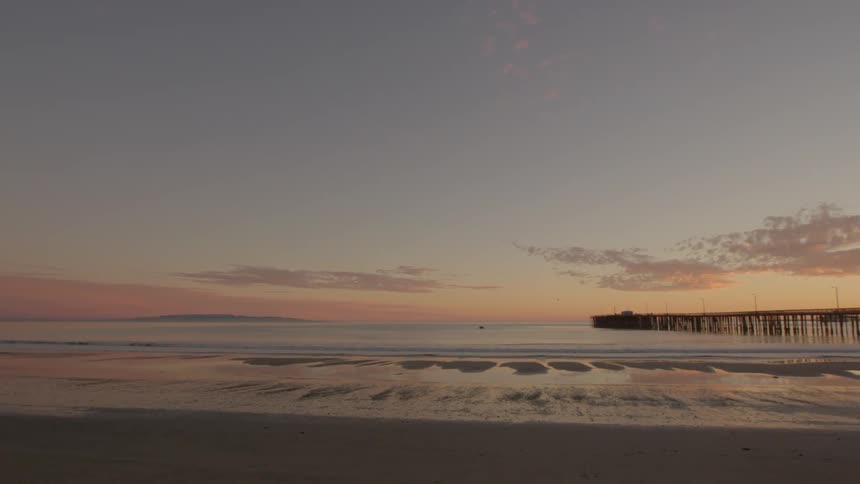Sunset on the horizon