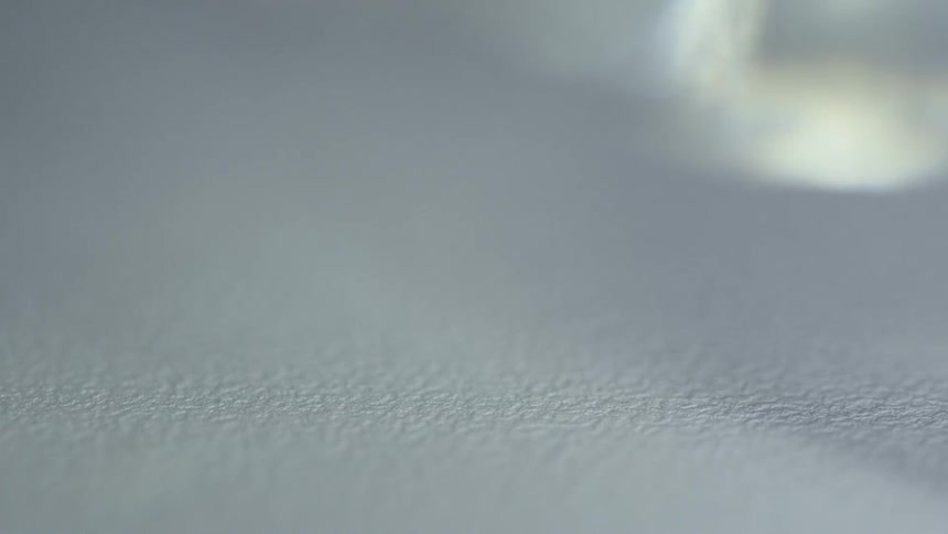 Light shining over a white surface