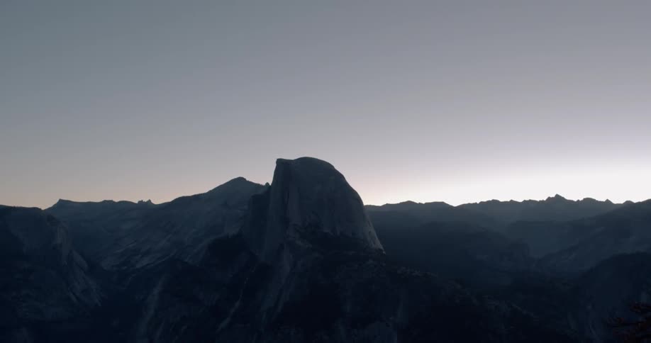 Rocky terrain in the wilderness near sunset