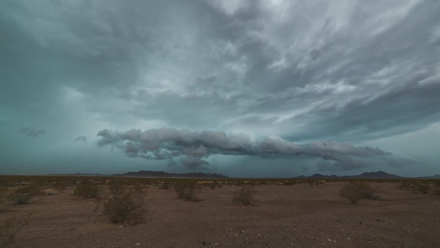 Storm clouds forming in the sky