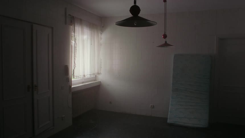 Sunlight shines through a window