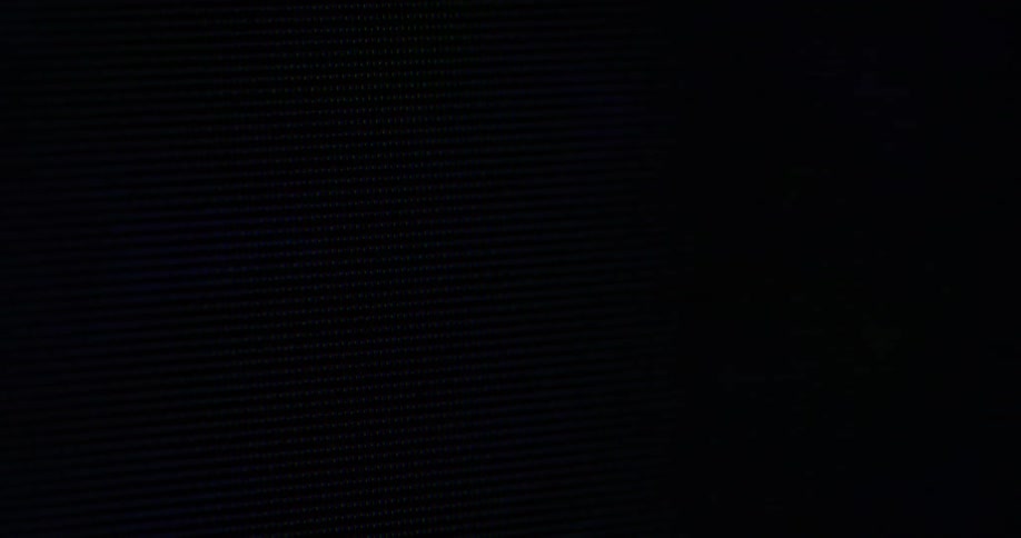 Lights flicker in the darkness