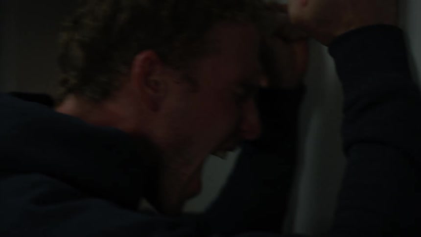 A man yells in anger