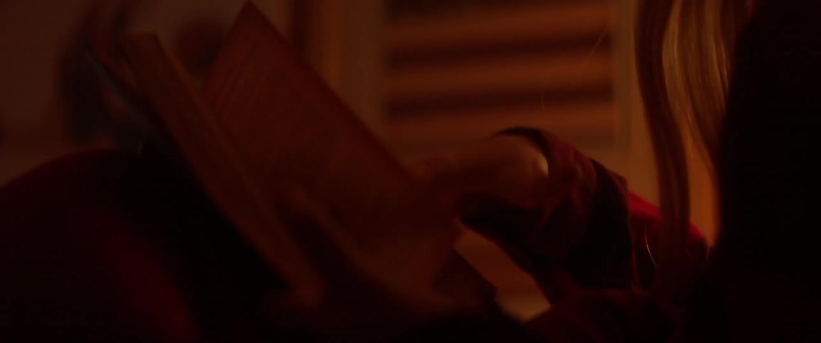A person is flipping through a book