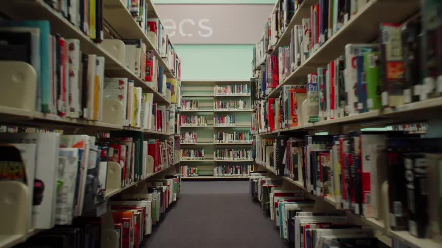 The library is full of many books