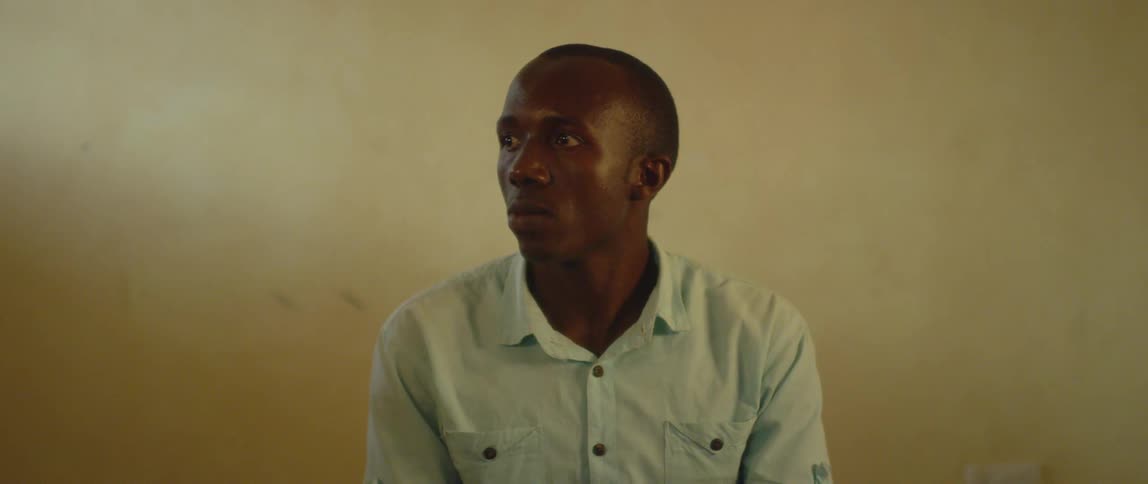 A man looks off to the side
