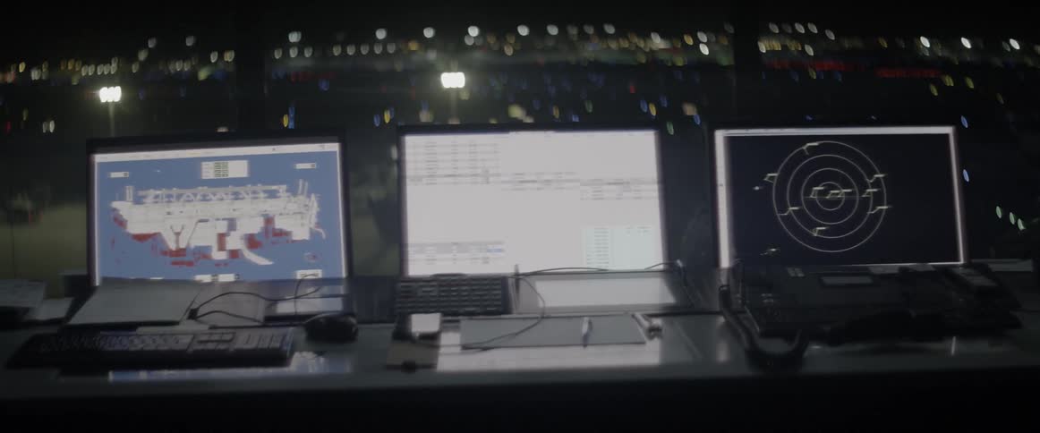 Laptops sit on a desk