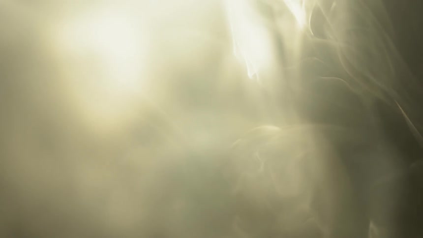 Smoke swirls in the air