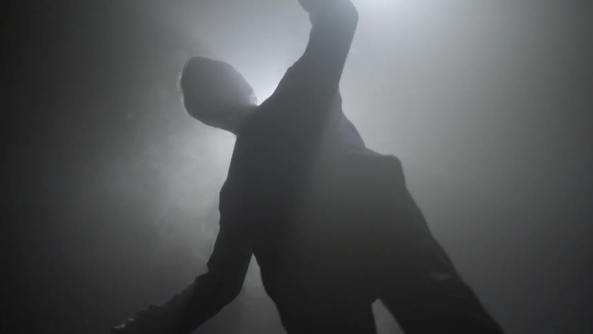 A man is falling