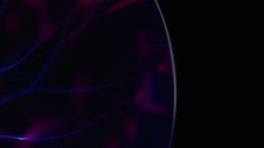 Static rotates around a glass orb