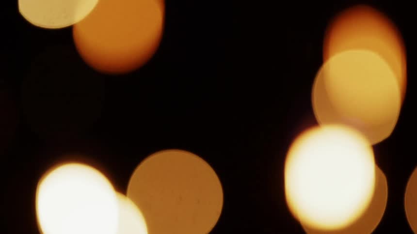 The lights flash all over the dark