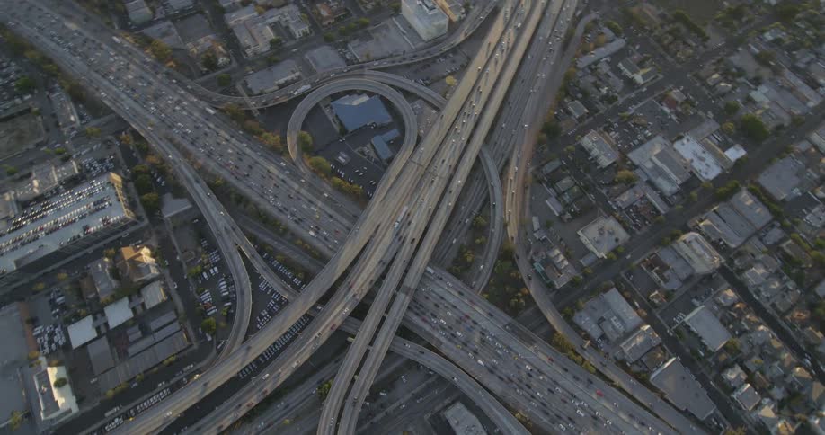 A large, busy highway