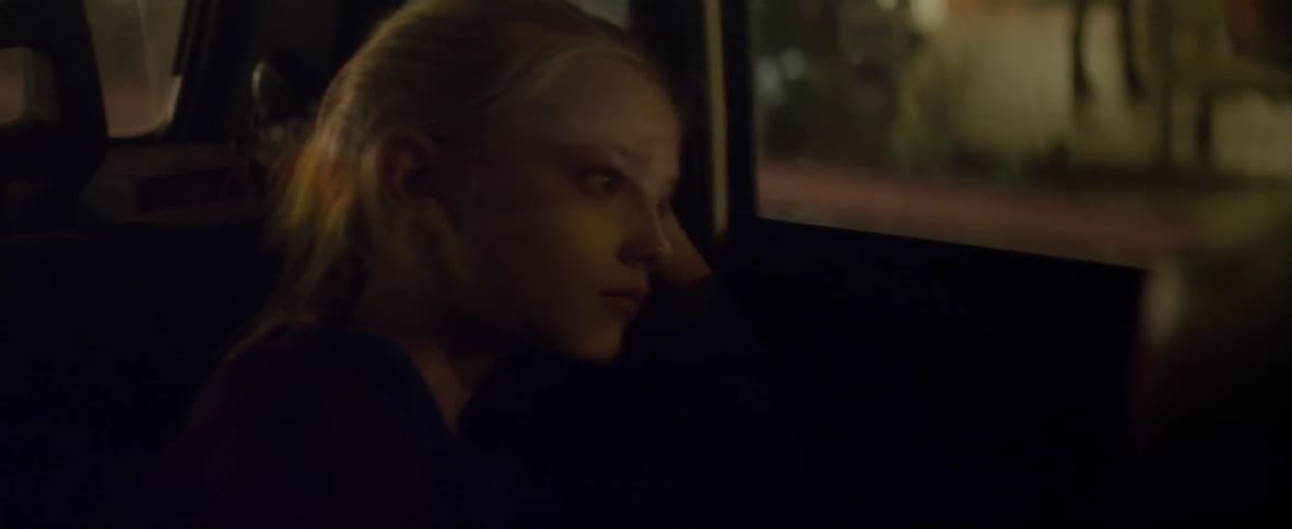 A child is riding the bus