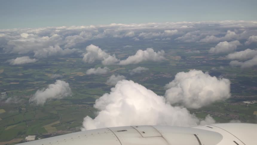 Flying In Plane