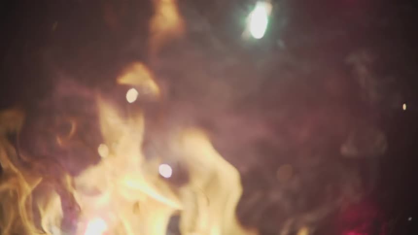 Fire rolling and sparking