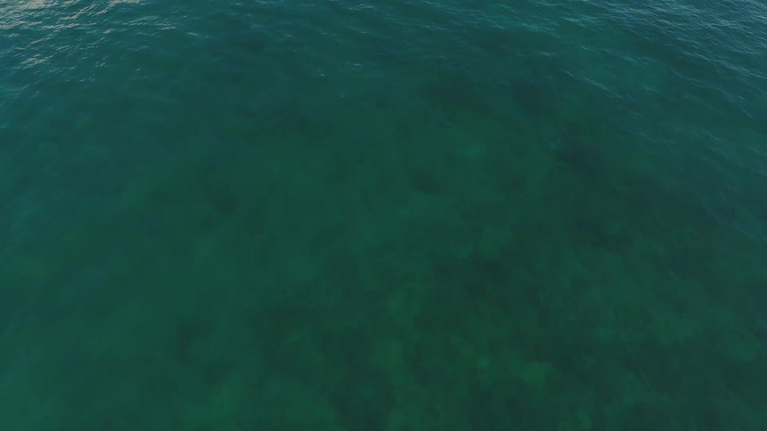 Water ripples on an ocean