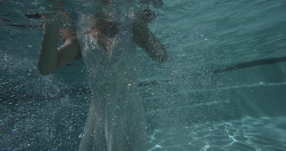 Lady In Pool