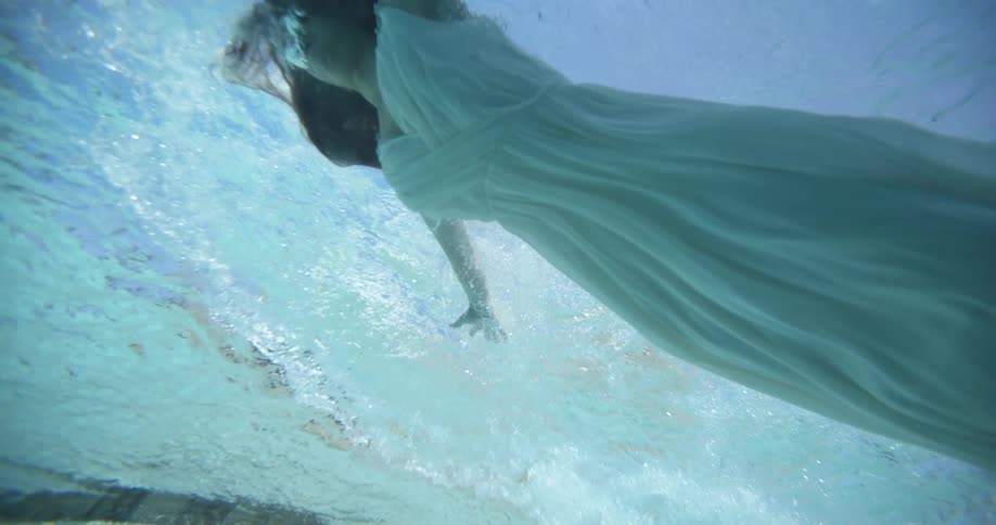 Lady In Pool
