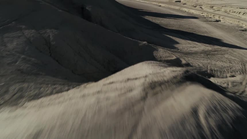 Dry canyon floor