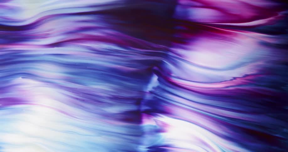Abstract purples and blues flowing to the right