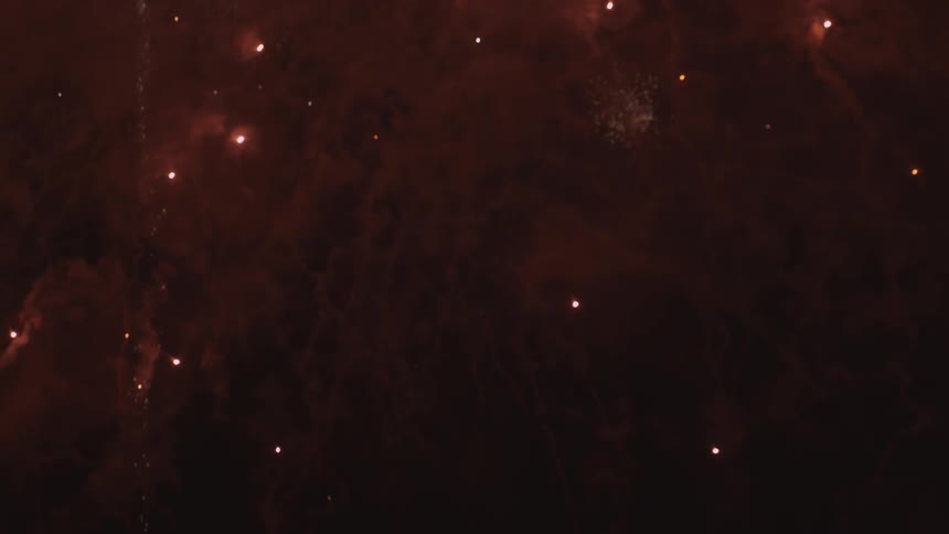 Fireworks exploding in the sky