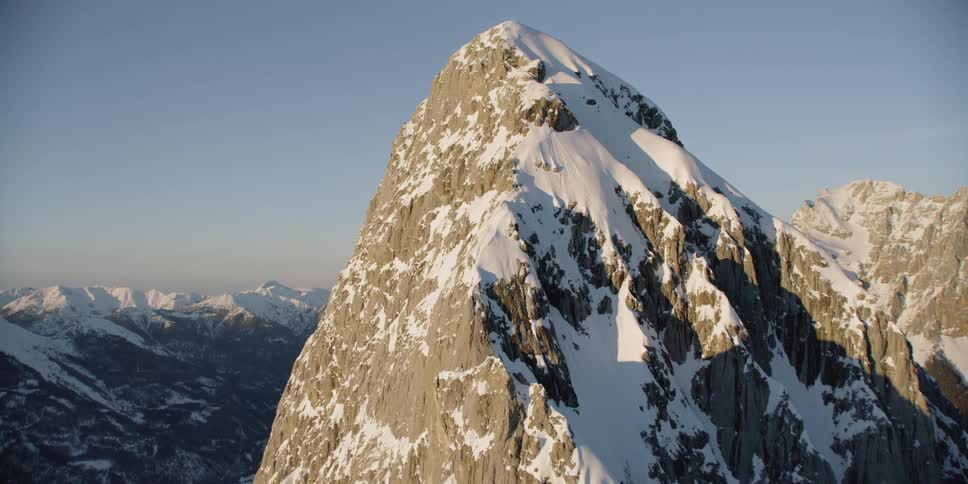 Snow covered mountains