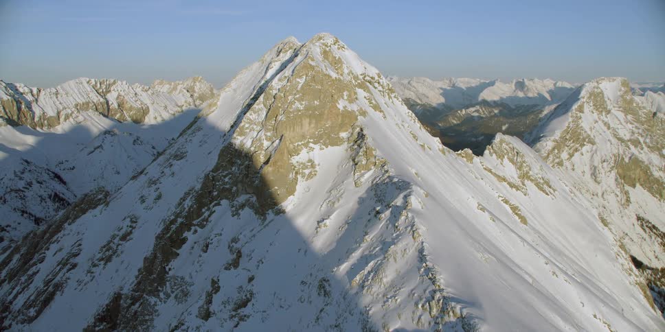 Snow covered mountains