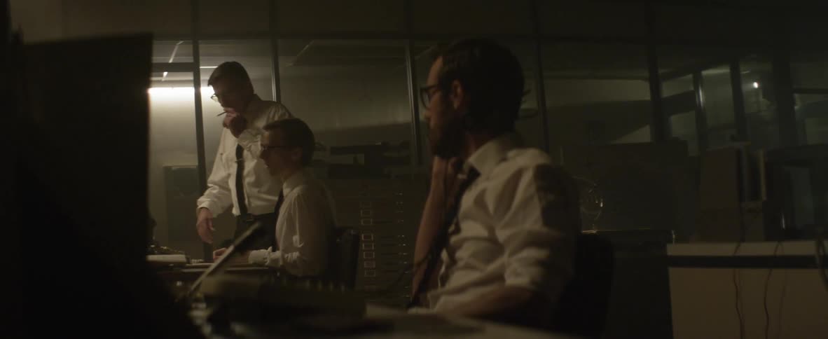 People working in an office