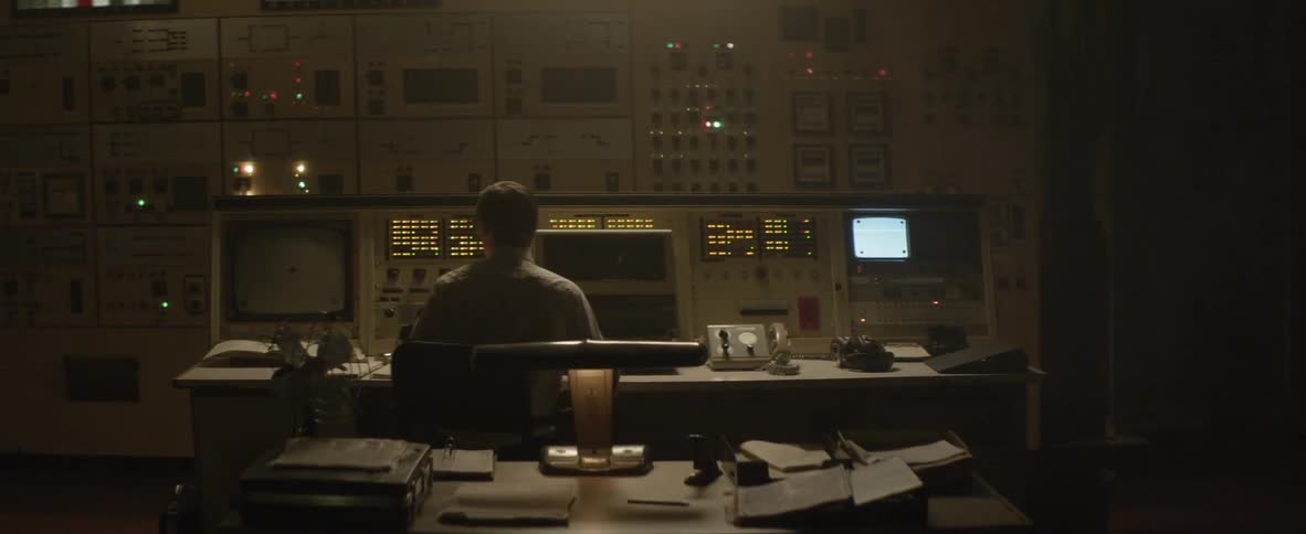A person working at a computer