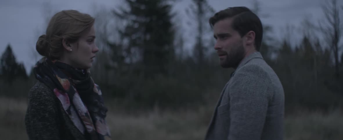 A couple talking to each other