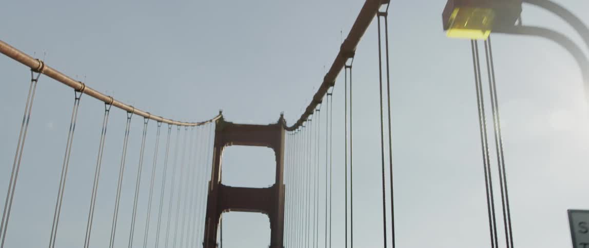 Large bridge on a clear day