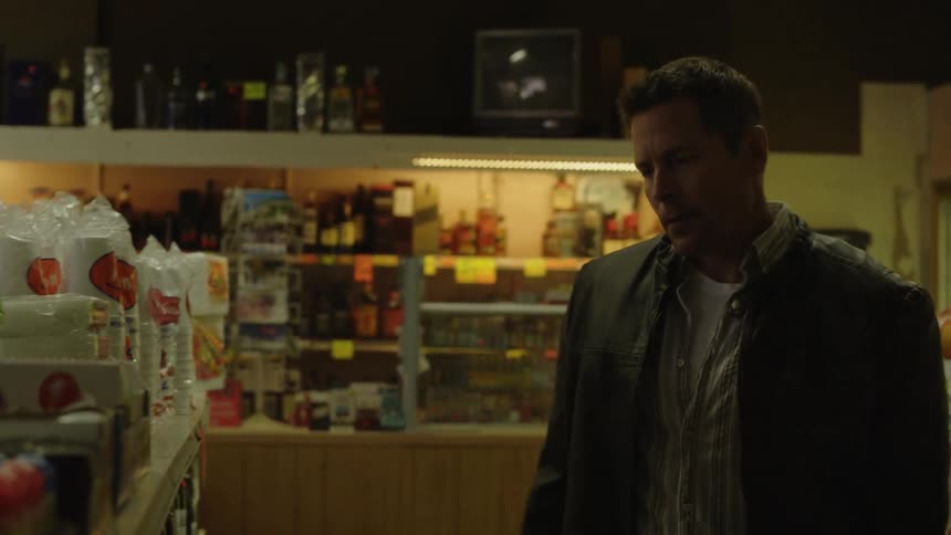 A man shops in a convenience store