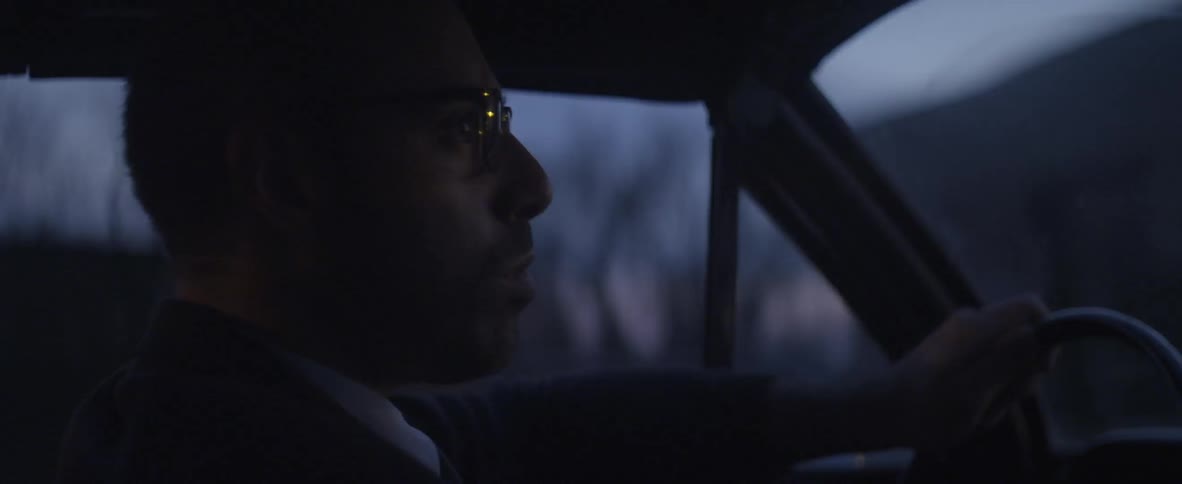 A person wearing glasses