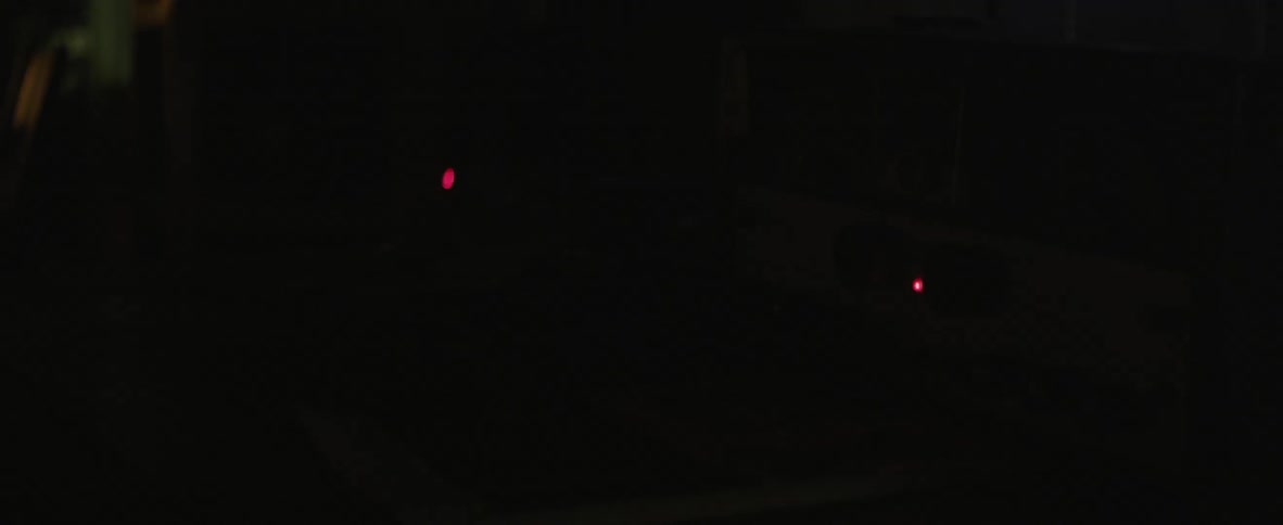 Light passing over a cluttered desk