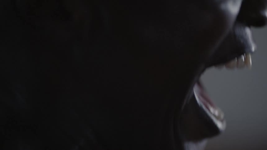 A person screams at night
