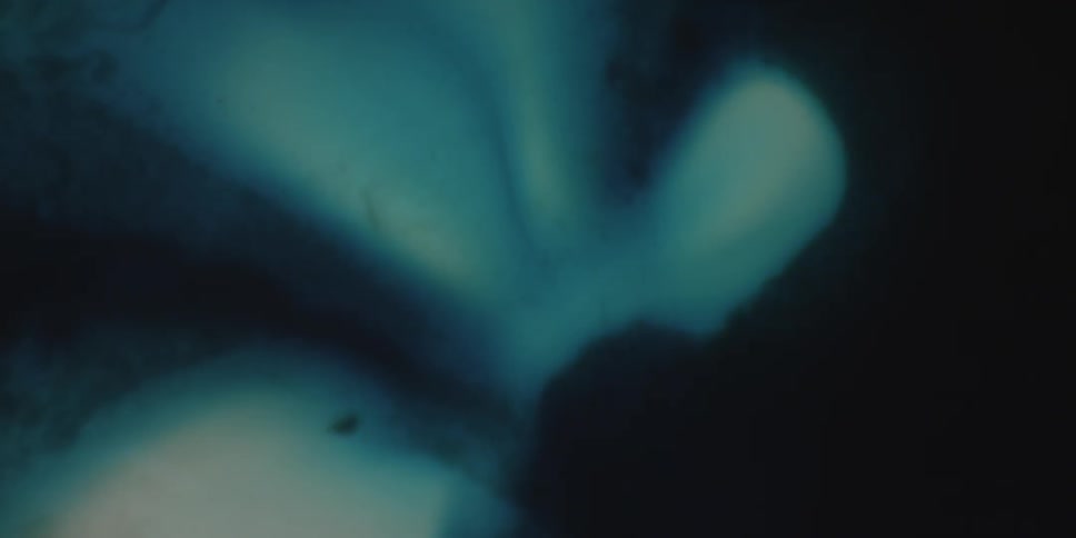 Dark liquid swirling