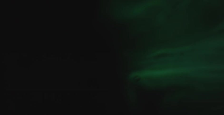 A green mist fog with black bubbles