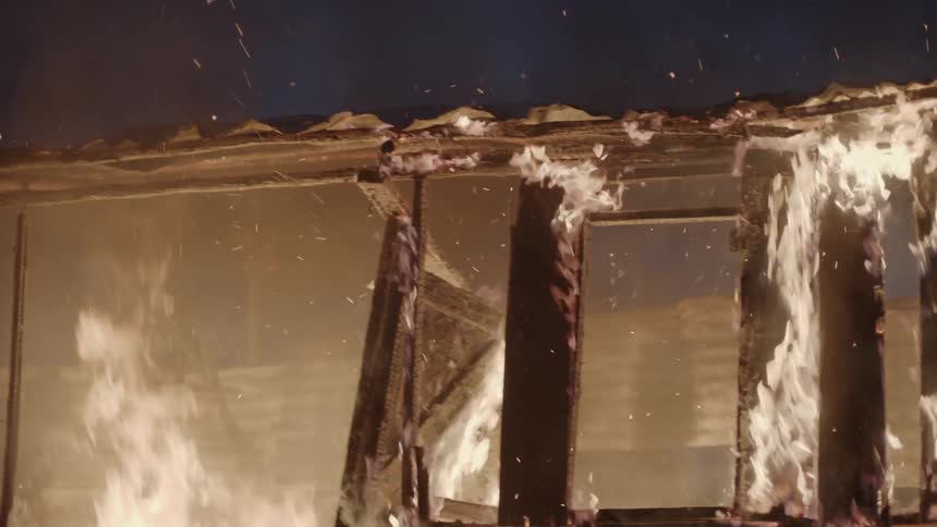 House on fire
